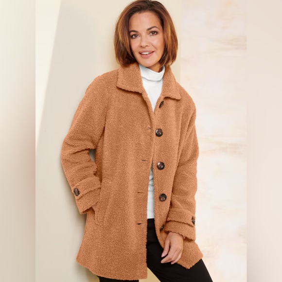 Draper’s & Damon’s The Teddy Coat, Size Medium. - Picture 1 of 7